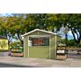 Houten Kiosk Dancer 300 x 200 cm