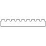 Vlonderplanken Bankirai voor hardhouten vlonder 2.1x14.5cm