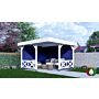 Paviljoen P3556 Interflex 330x330cm