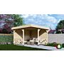 Paviljoen P3556 Interflex 330x330cm
