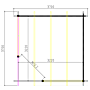 Paviljoen P3556 Interflex 330x330cm