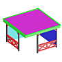 Paviljoen P3556 Interflex 330x330cm