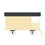 Pipowagen / Zigeunerwagen Paddy met veranda 240 x 480 cm