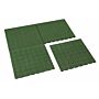 Rubber tegel groen 50 x 50 cm