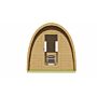 Pod Sauna Tolva 230 x 259 cm Thermowood  