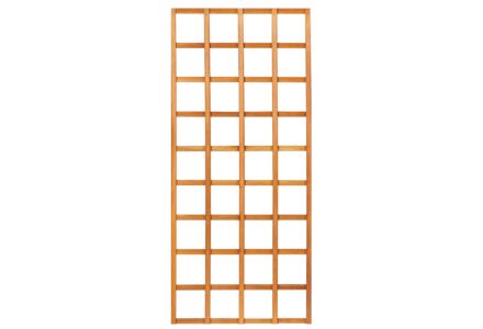 Rechte trellis recht hardhout 180x90cm