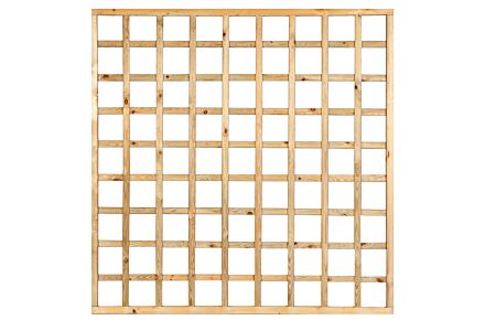Trellis scherm recht met lijst geimpregneerd hout 180x180cm