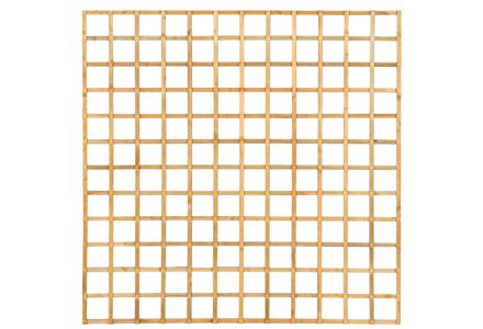 Trellis scherm recht geimpregneerd hout