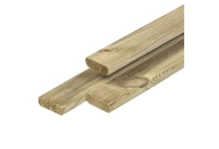 Timmerhout geimpregneerd grenen hout 1.6x4.5x180cm