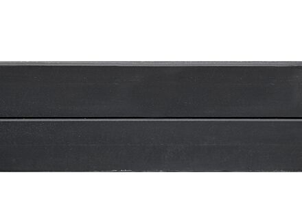 Motiefplaat blokhutprofiel  antraciet gecoat 184cm