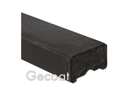 Afdekkap vlak antraciet gecoat voor betonplaat