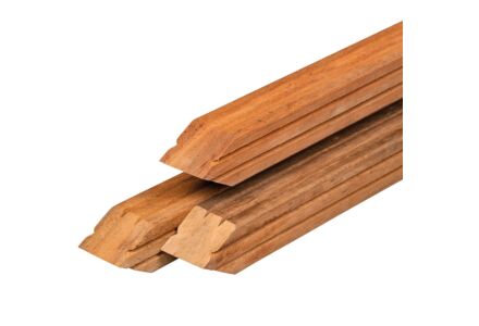 Tuinpaal hardhout Azobe 6.5x6.5cm