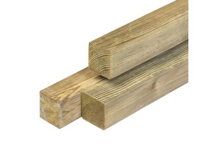 Tuinpaal geimpregneerd hout 6.8x6.8x400cm