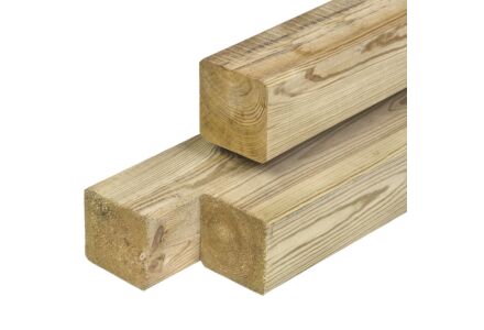 Tuinpaal geimpregneerd hout 8.8x8.8x300cm