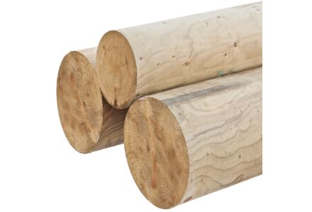 Ronde palen schommel / leilinde paal diameter Ø 30x500cm