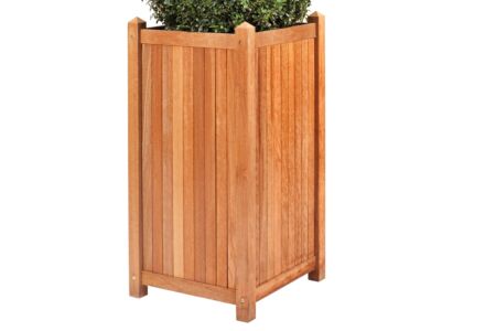 Plantenbak Java klein teak 35x35x70cm