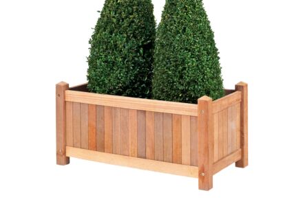 Plantenbak Sulawesi groot teak 100x50x50cm