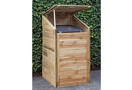 Kliko ombouw containerberging enkel geïmpregneerd 70x85x135cm