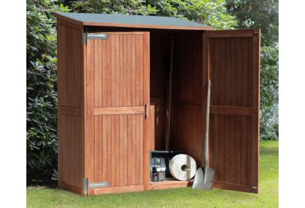 Tuinkast hardhout Montevideo 145x65x185cm
