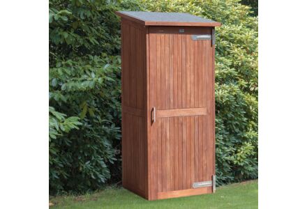 Tuinkast hardhout Santiago 80x65x185cm