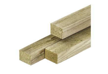 Timmerhout geimpregneerd grenen hout 4.4x6.8x300cm