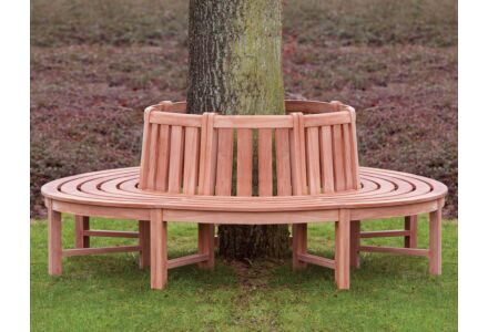 Boombank Teak hardhout met rugleuning 110-220cm