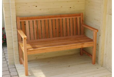 Tuinbank Nice 2.5-zits hardhout mahonie 125x86cm