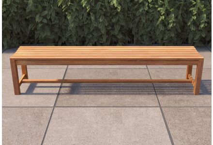 Tuinbank /tennisbank teak Court 200x40cm