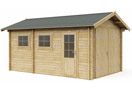 Garage 3352 Interflex 520x330cm met zadeldak