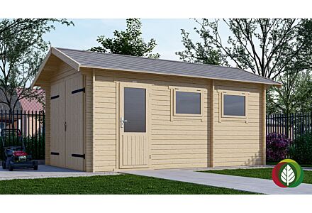 Garage 3352 Interflex 520x330cm met zadeldak