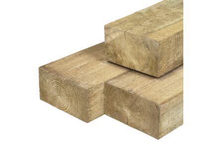 Bielzen geimpregneerd grenen hout 12x22x260cm