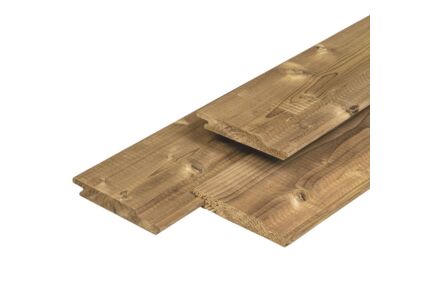 Caldura Wood overhangend rabat 1.8x14.1x450cm