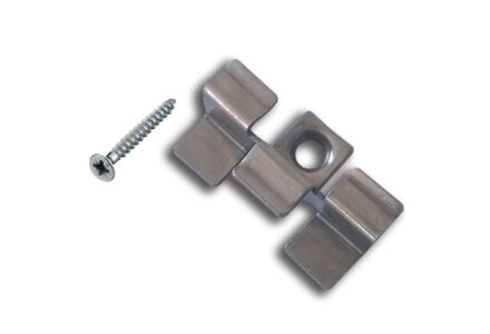 Clips RVS voor vlonderplanken Tuindeco p/stuk