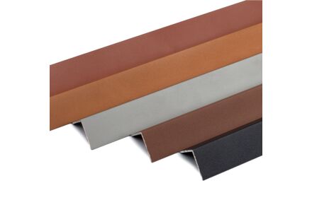 Hoekprofiel voor oud grijs WPC composiet 3.8x3.8x220cm