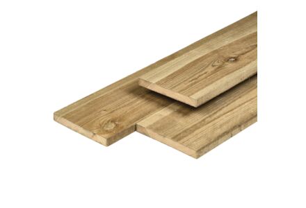 Schutting tuinplank grenen hout geimpregneerd 1.7x14.5x180cm