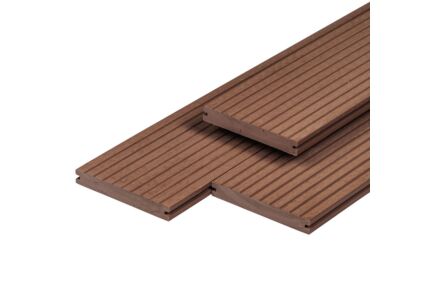 Vlonderplank Massief WPC Excellent 2.0x14x400cm Coffee