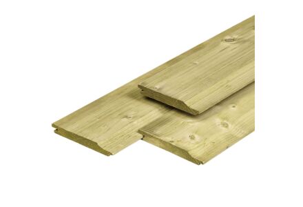 Noord-Zweeds vuren rabat 1.9x14.5x510cm geimpregneerd