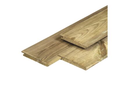 Rabatdelen grenen hout geimpregneerd 1.6x14x400cm