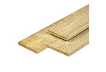 Schutting tuinplank Zweeds vuren hout geimpregneerd 1.8x14.5x240cm