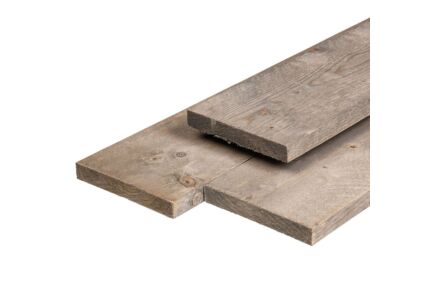 Steigerplank geimpregneerd Oud Grijs 2.9x19x400cm