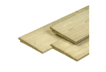 Zweeds Rabat geimpregneerd Noord Europees vuren 2.2x19.5cm