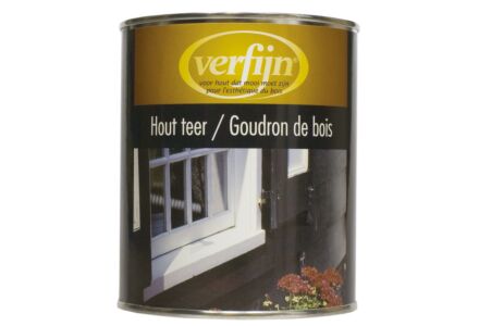 Zwarte teer voor hout 2.5 ltr