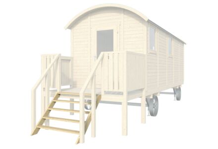 Luxe trap zigeunerwagen 120cm
