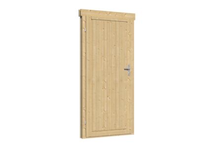 Enkele deur dicht linksdraaiend 83x188cm