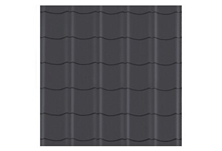 Easypan gladde dakpanplaat antraciet