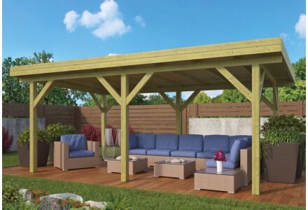 Prieel Modern rechthoek 592x340cm