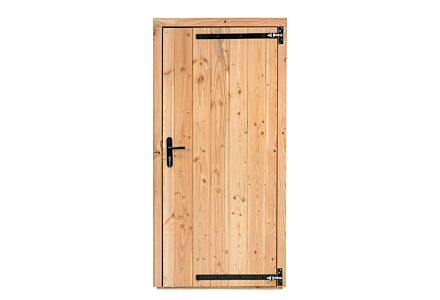 Enkele deur lariks douglas rechts draaiend B86.6xH199.6cm