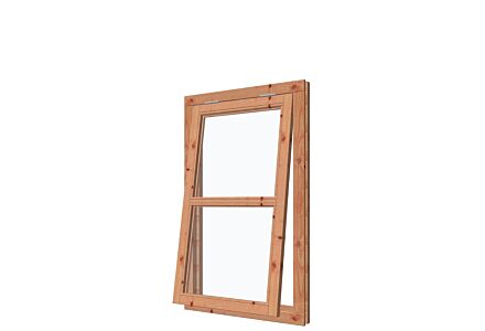 Enkel uitzetraam De Luxe 78x130.7cm