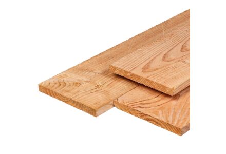 Tuinplank Lariks Douglas 2.5x25x300cm schuttingplank