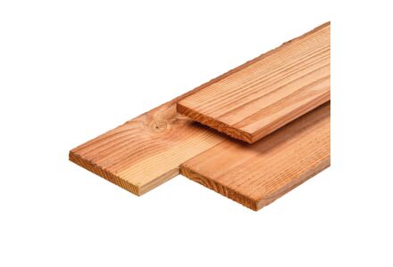 Tuinplank Lariks Douglas 1.6x14cm schuttingplank